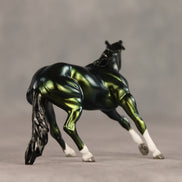 National Forest OOAK Chip Cutting Horse by Ellen Robbins SHCF26