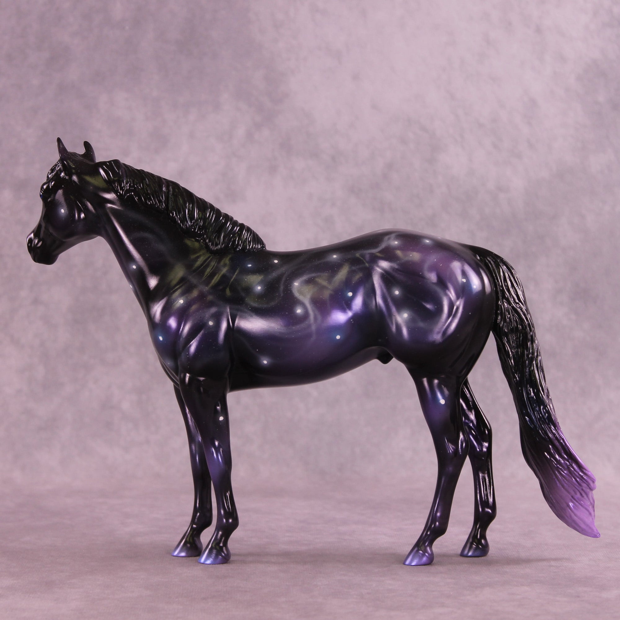 Nightglow OOAK FCM Ideal Stock Horse by Enrique Duarte HS25