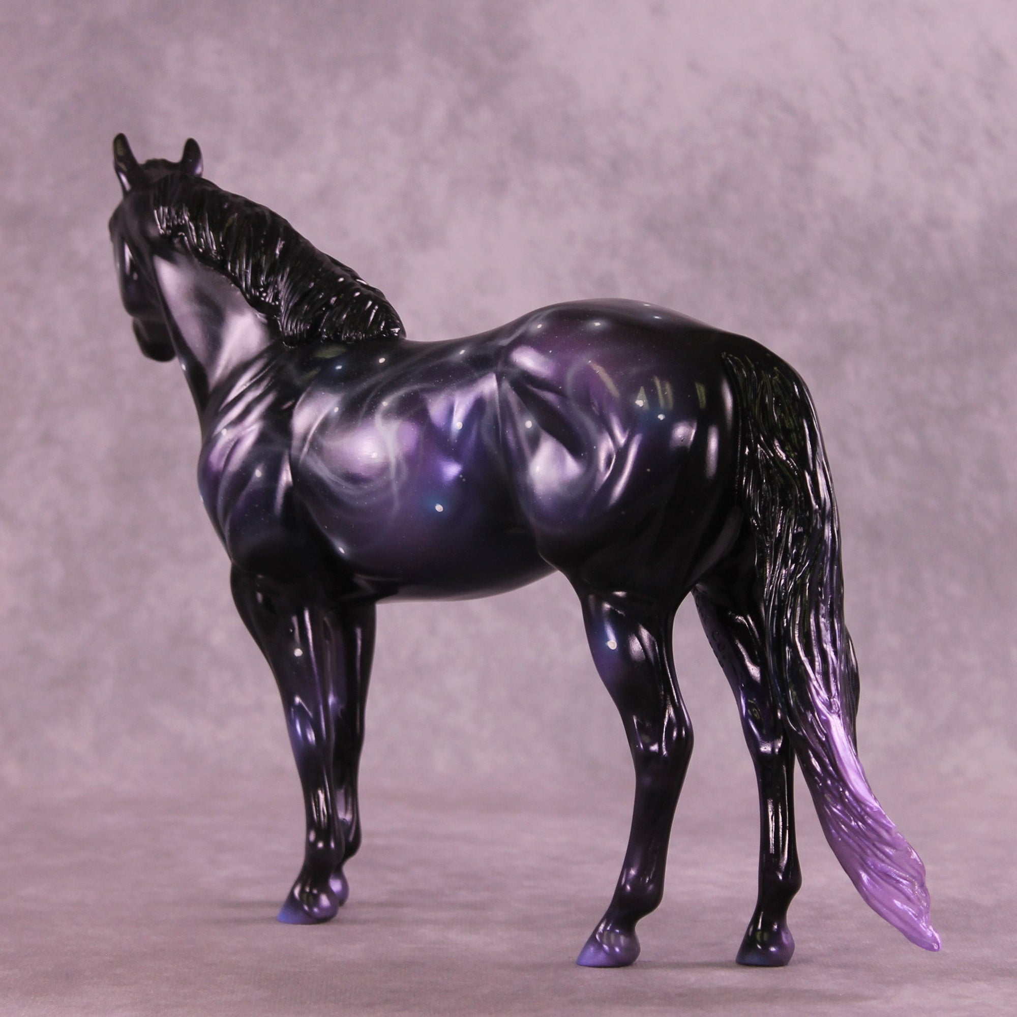 Nightglow OOAK FCM Ideal Stock Horse by Enrique Duarte HS25