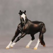 Night Tour OOAK Chip Cutting Horse by Ellen Robbins SHCF26