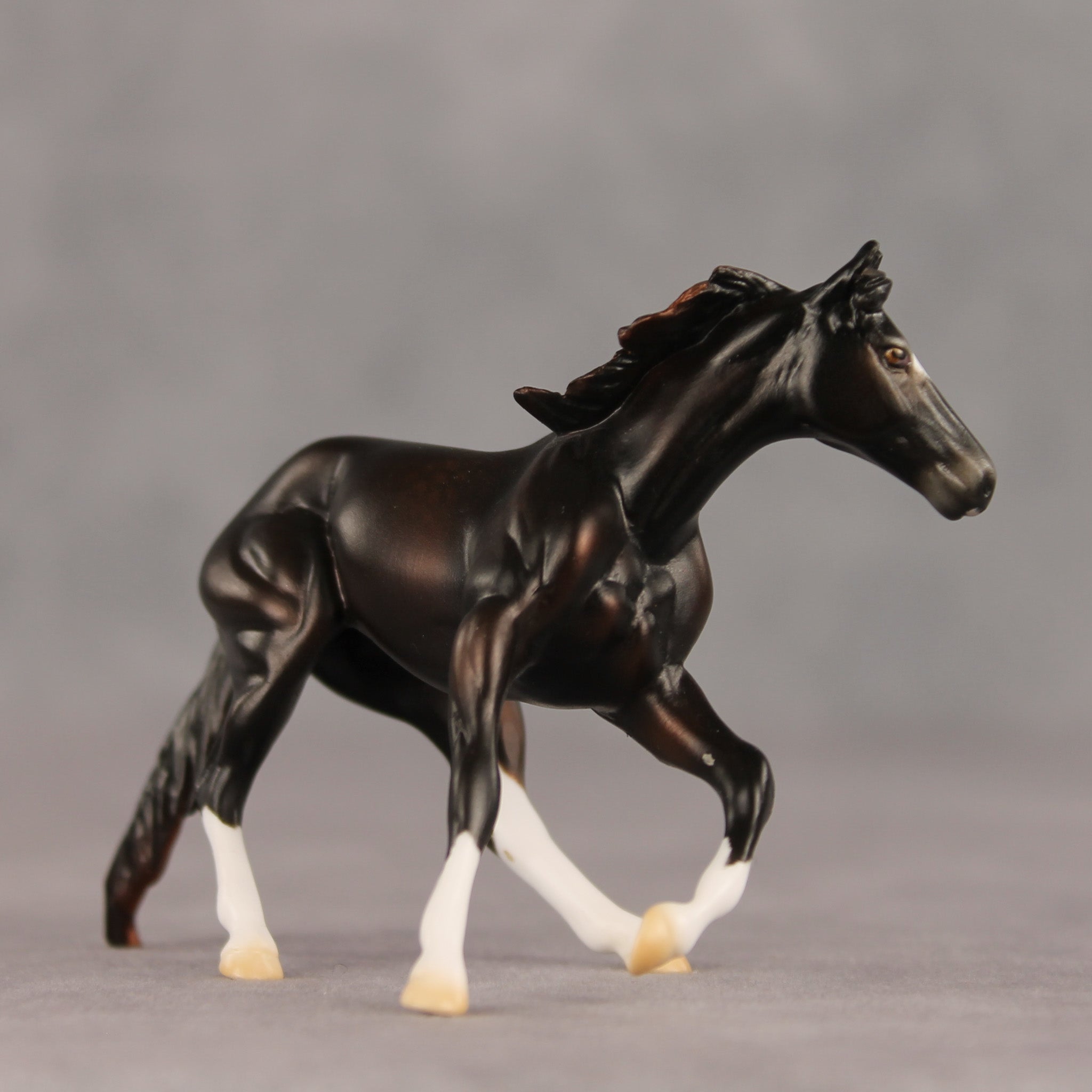 Night Tour OOAK Chip Cutting Horse by Ellen Robbins SHCF26