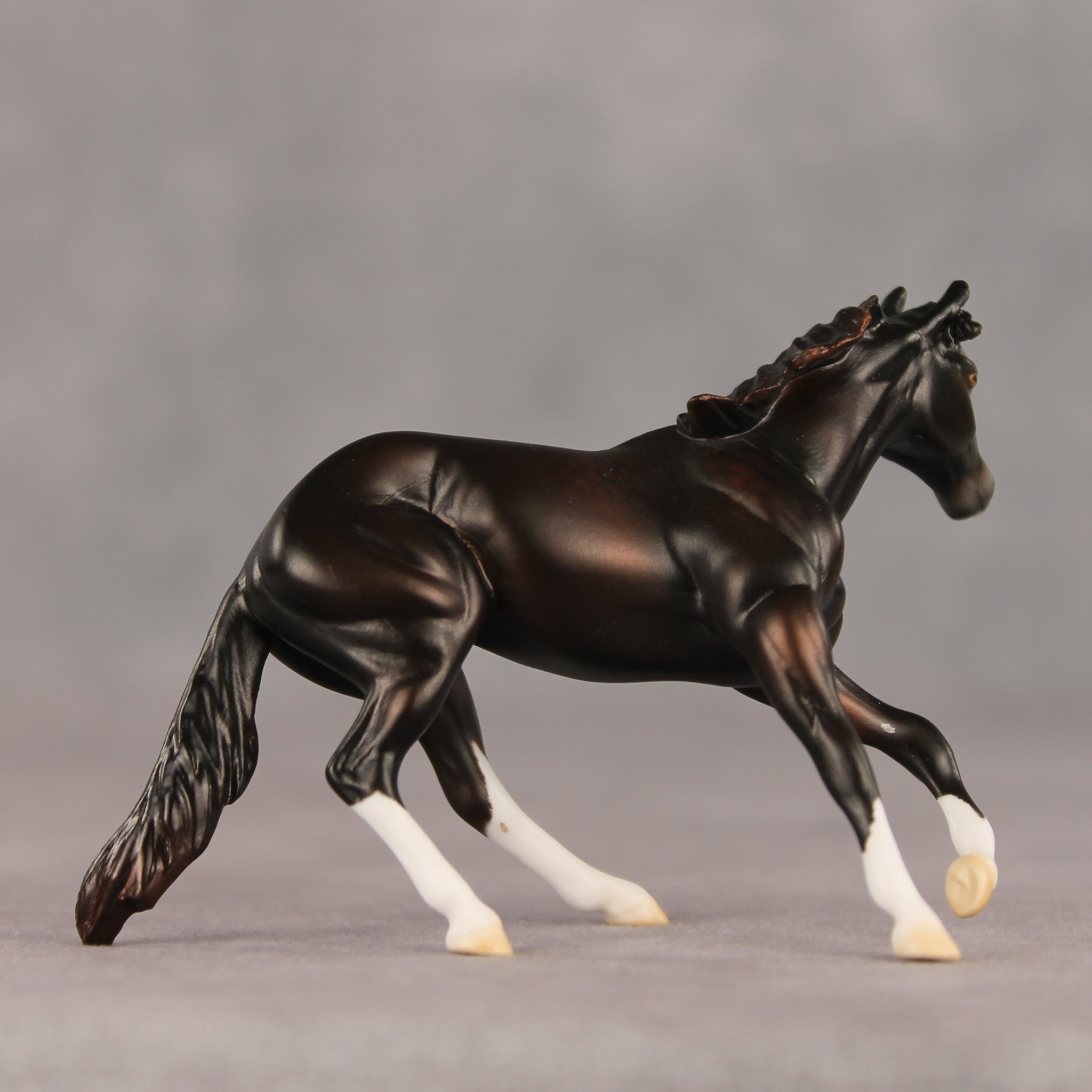 Night Tour OOAK Chip Cutting Horse by Ellen Robbins SHCF26