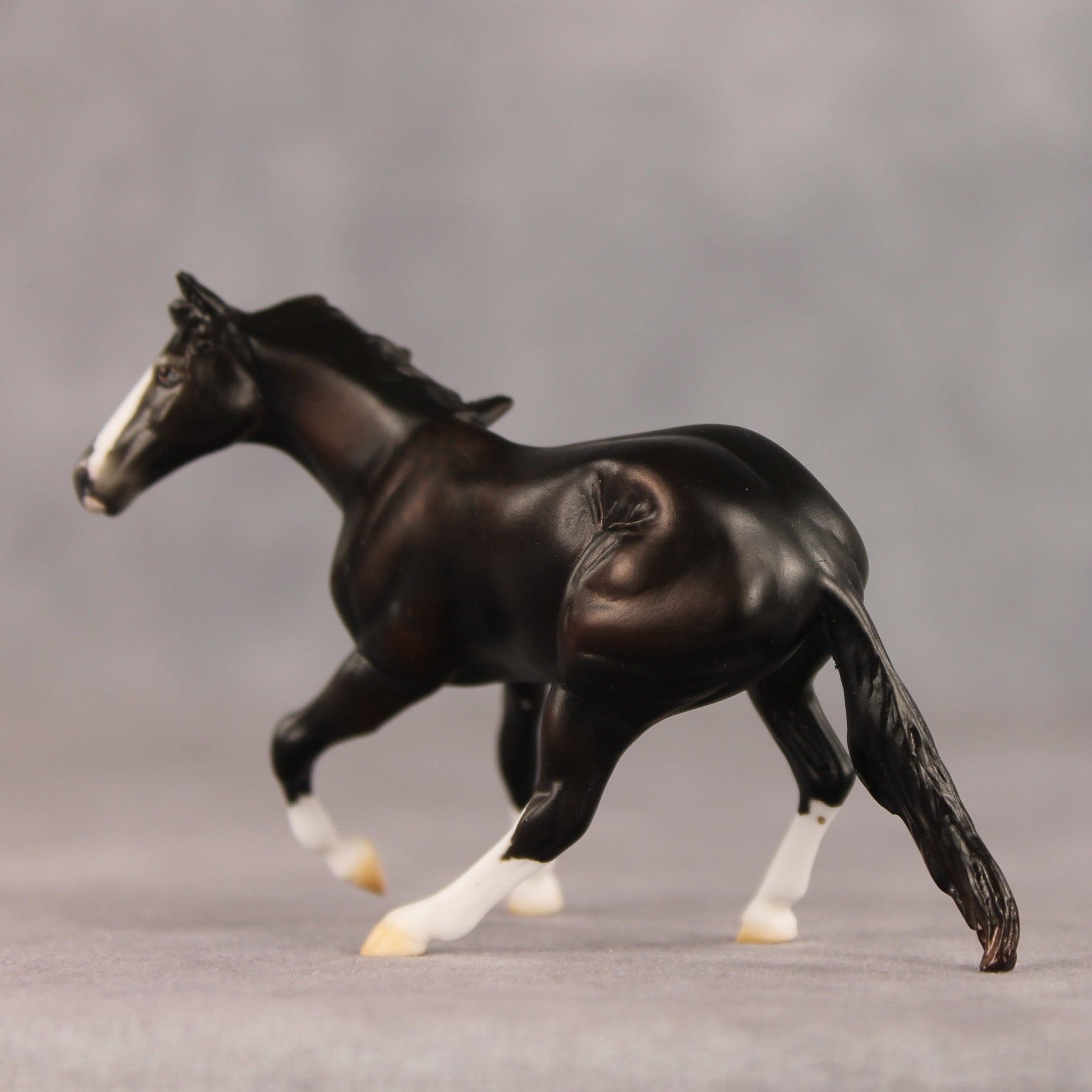 Night Tour OOAK Chip Cutting Horse by Ellen Robbins SHCF26