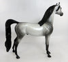 NOTHING COMPARES-OOAK DAPPLE GREY ARABIAN MODEL HORSE 2/5