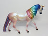 nyx~ooak multi colored pony unicorn model horse eq 2017