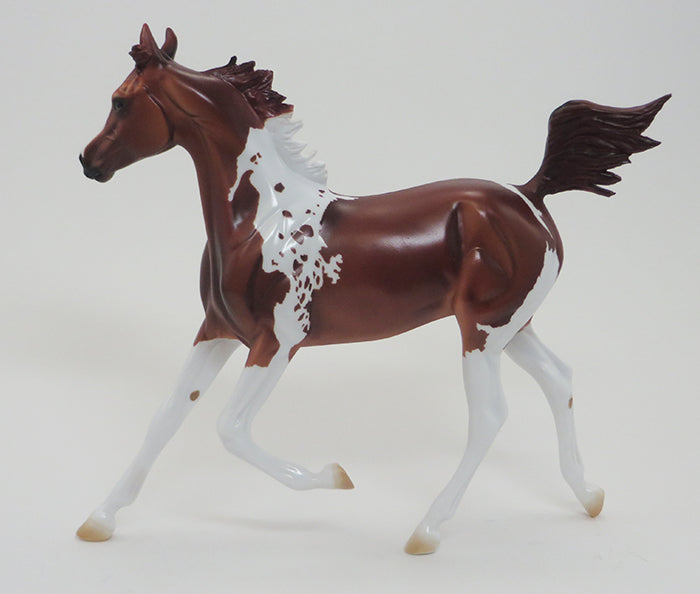 SKU - OOAK CHESTNUT PAINT YEARLING MODEL HORSE - 9/18
