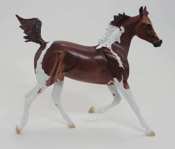 SKU - OOAK CHESTNUT PAINT YEARLING MODEL HORSE - 9/18