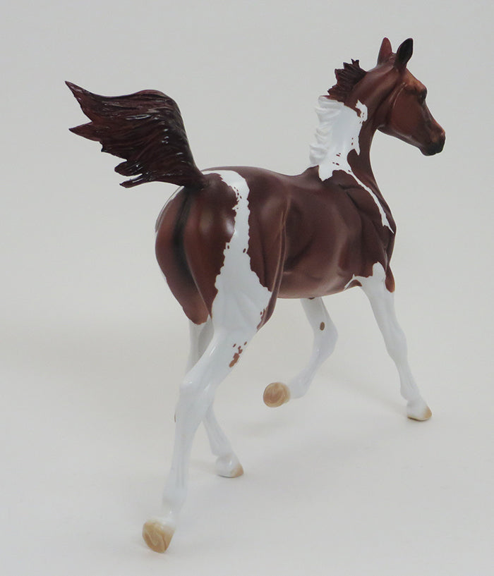 SKU - OOAK CHESTNUT PAINT YEARLING MODEL HORSE - 9/18