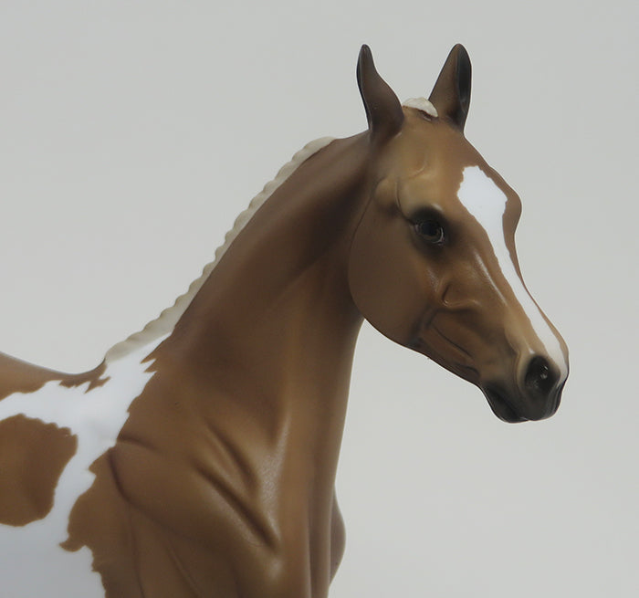SAVANAH JO - OOAK PALOMINO PAINT YEARLING MODEL HORSE - 9/18