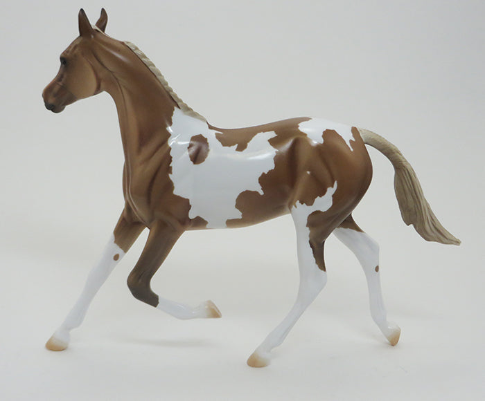 SAVANAH JO - OOAK PALOMINO PAINT YEARLING MODEL HORSE - 9/18