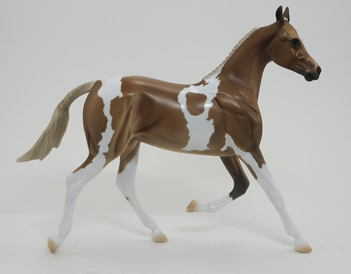SAVANAH JO - OOAK PALOMINO PAINT YEARLING MODEL HORSE - 9/18