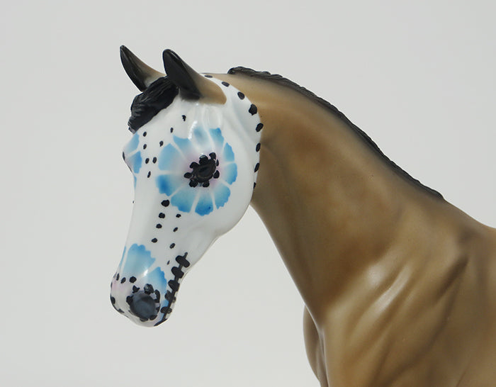 Fiesta -- OOAK Buckskin Stock Horse Sugar Skull Mare 9/17