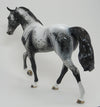 AQUENE- OOAK Dark Grey Roan Tennessee Walker 8/21