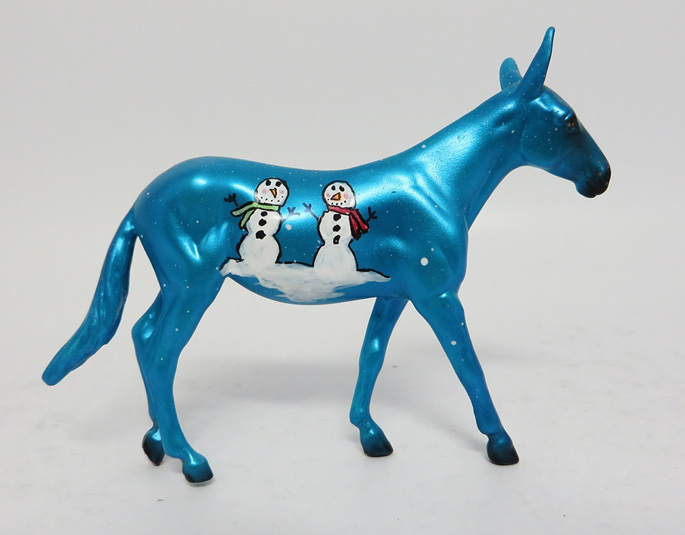 OLAF-LE-4 BLUE SNOWMAN DECORATOR MULE CHIP WHS 2017