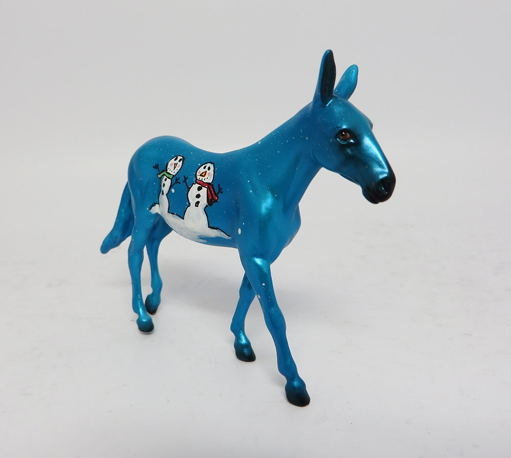OLAF-LE-4 BLUE SNOWMAN DECORATOR MULE CHIP WHS 2017
