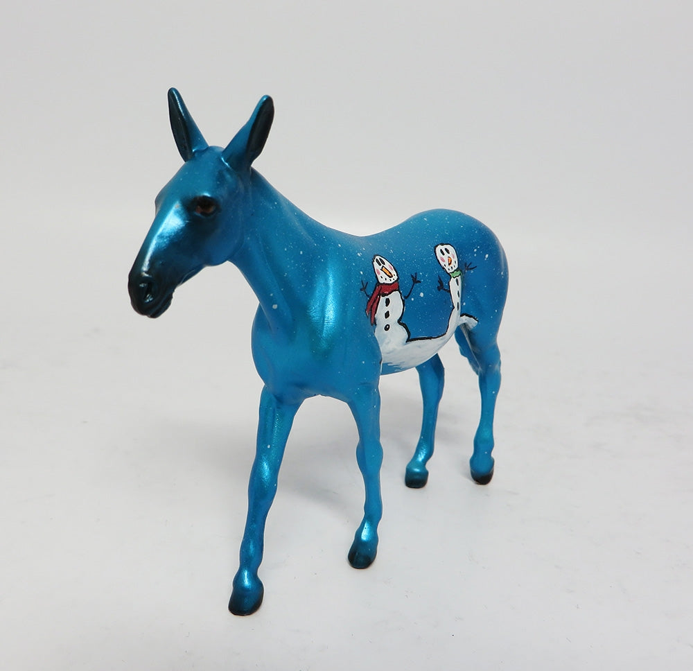 OLAF-LE-4 BLUE SNOWMAN DECORATOR MULE CHIP WHS 2017