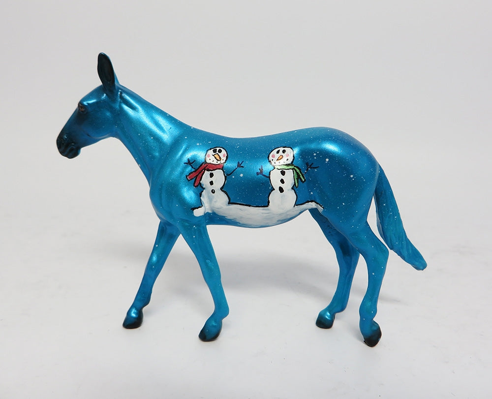 OLAF-LE-4 BLUE SNOWMAN DECORATOR MULE CHIP WHS 2017