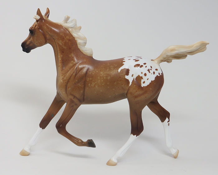 BEWITCHED - OOAK LIGHT CHESTNUT APPALOOSA MODEL HORSE - 9/18