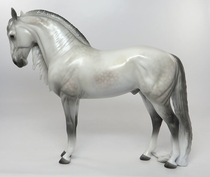 ORGULLOSO &quot;Proud&quot;-LE-6 Stunning Dappled Grey Andalusian Model Horse 8/12
