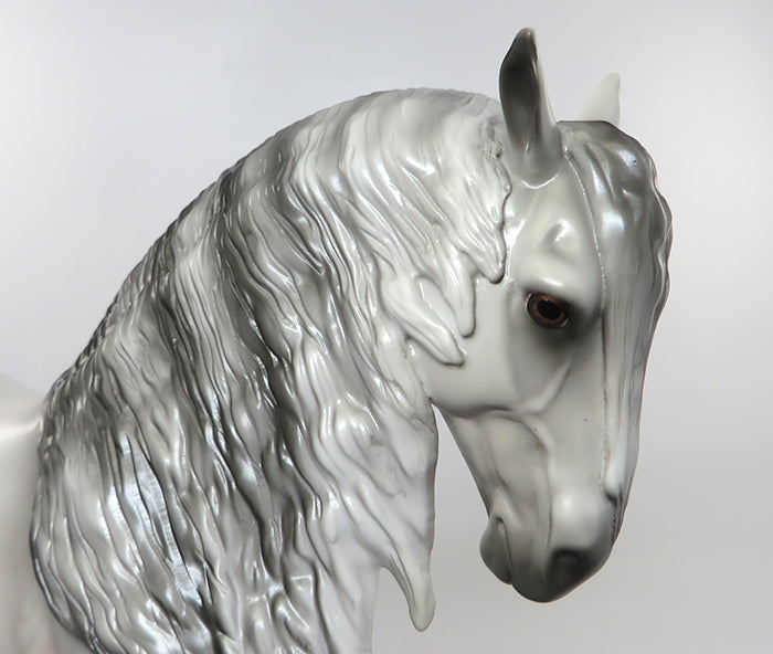 ORGULLOSO &quot;Proud&quot;-LE-6 Stunning Dappled Grey Andalusian Model Horse 8/12