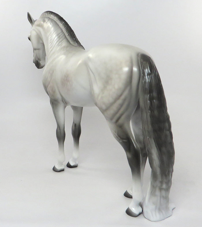ORGULLOSO &quot;Proud&quot;-LE-6 Stunning Dappled Grey Andalusian Model Horse 8/12