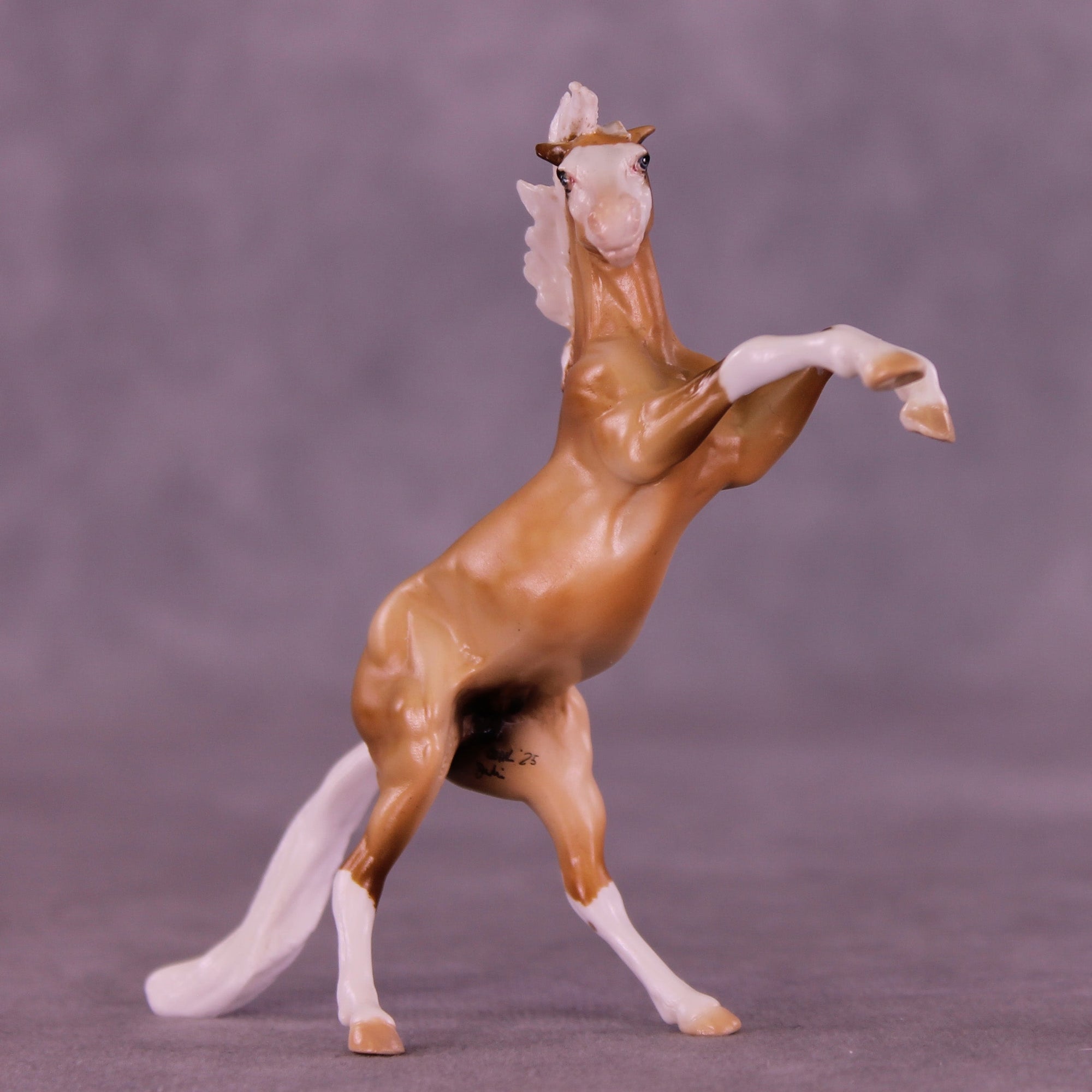 Pal-entine OOAK Chip Mustang by Julie Keim VV26