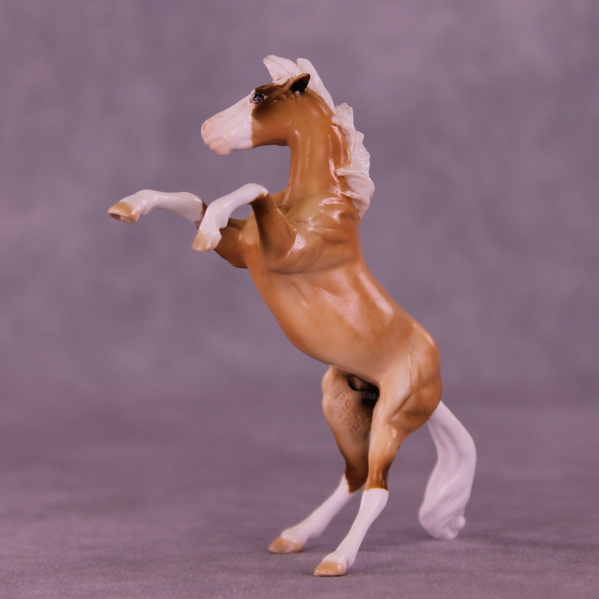 Pal-entine OOAK Chip Mustang by Julie Keim VV26