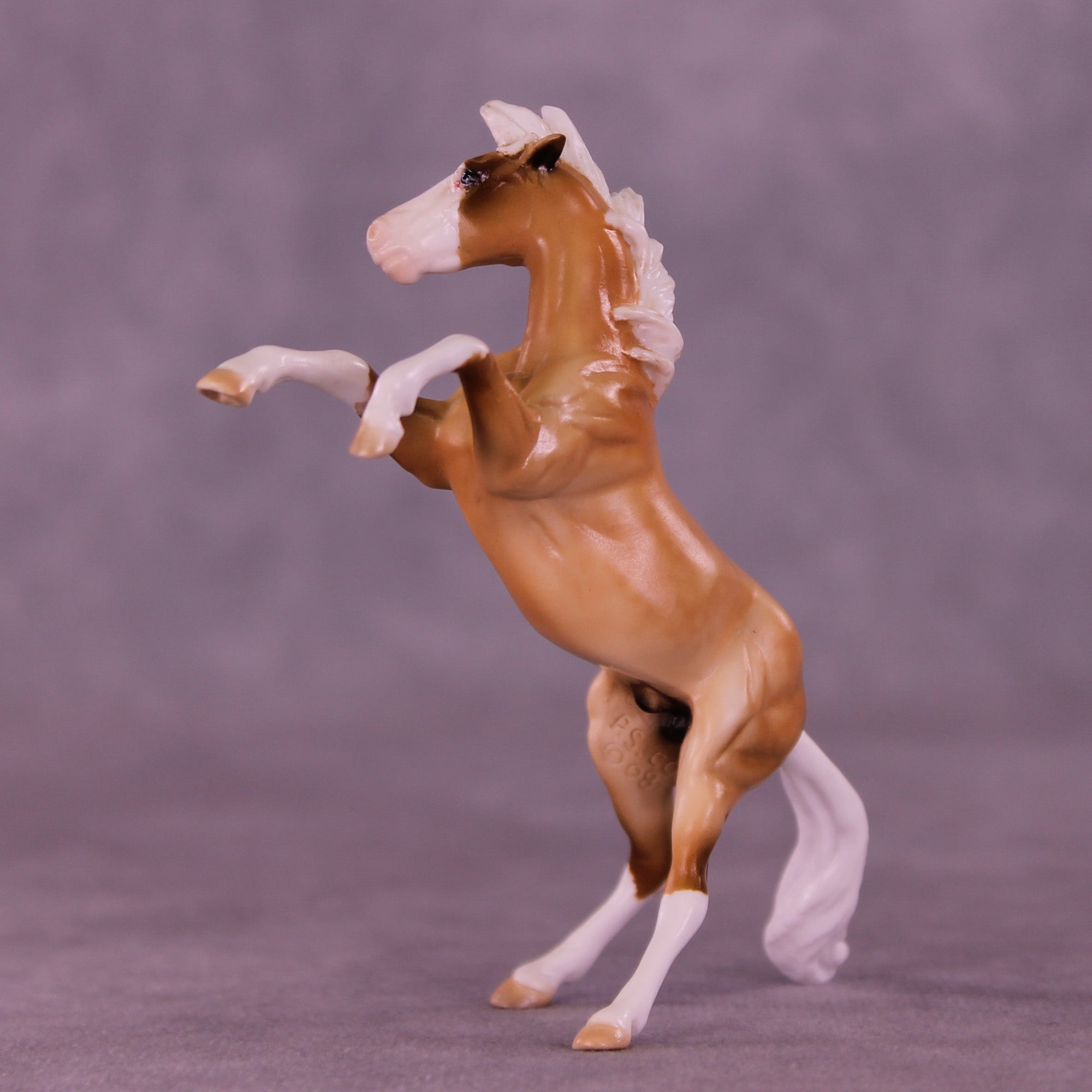 Pal-entine OOAK Chip Mustang by Julie Keim VV26