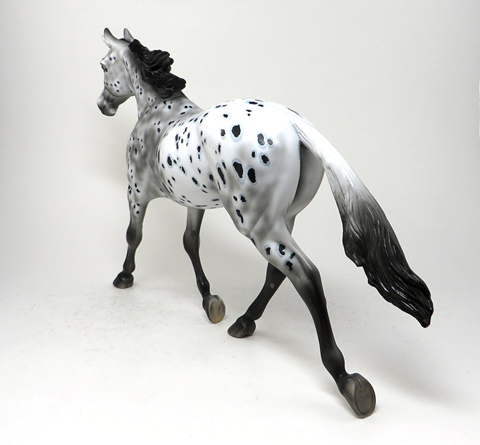CANDY - OOAK APPALOOSA UNICORN MODEL HORSE - 10/30