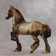 Paprika OOAK FCM Trotting Drafter by Julie Keim VV26