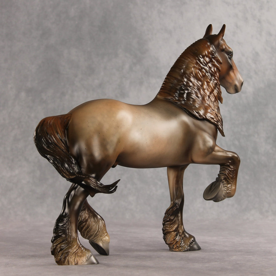 Paprika OOAK FCM Trotting Drafter by Julie Keim VV26