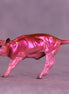 Peace OOAK Chip Cow by Erin Corbett VV26