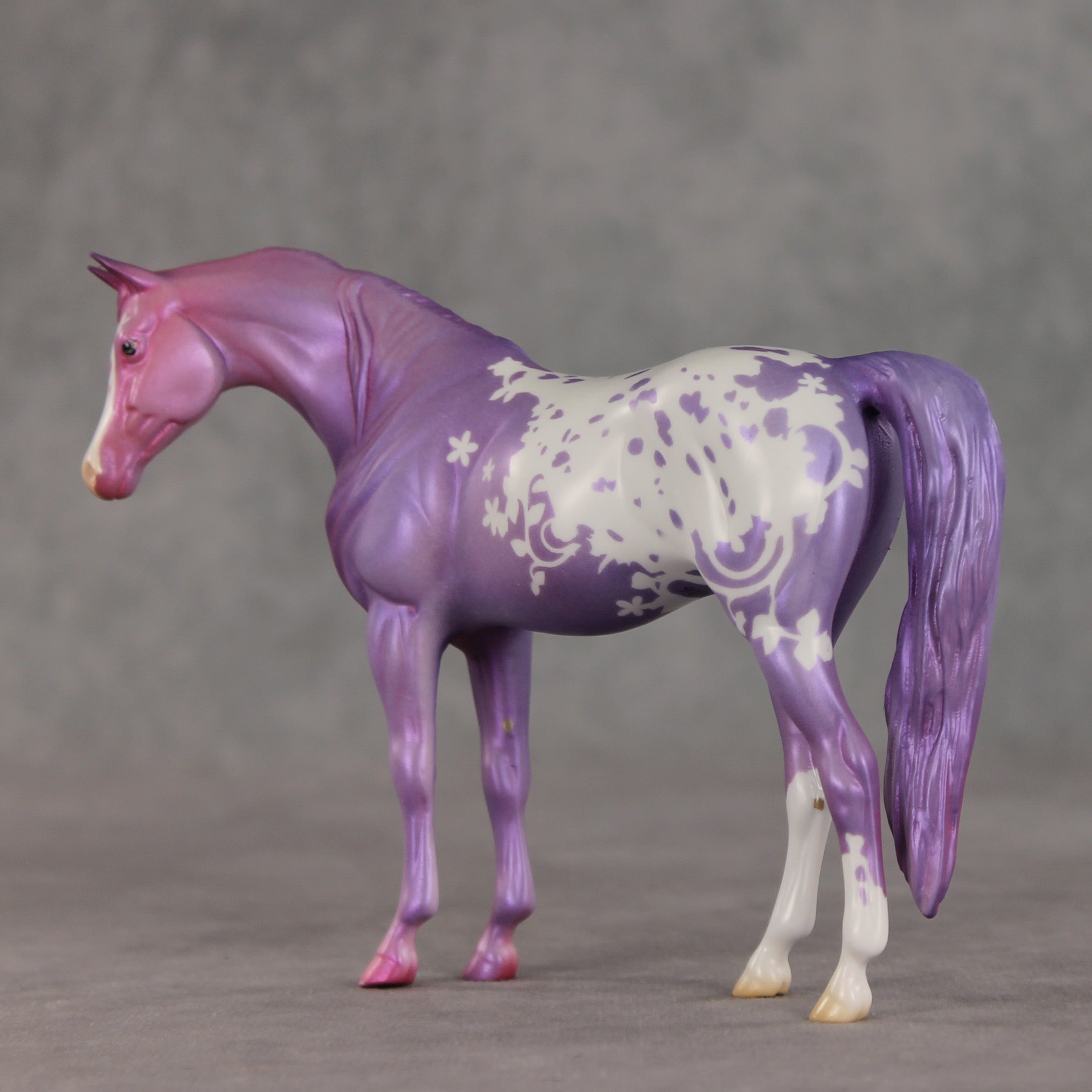 Pearly Petals OOAK Pebble Arabian Mare by Jess Hamill VV26