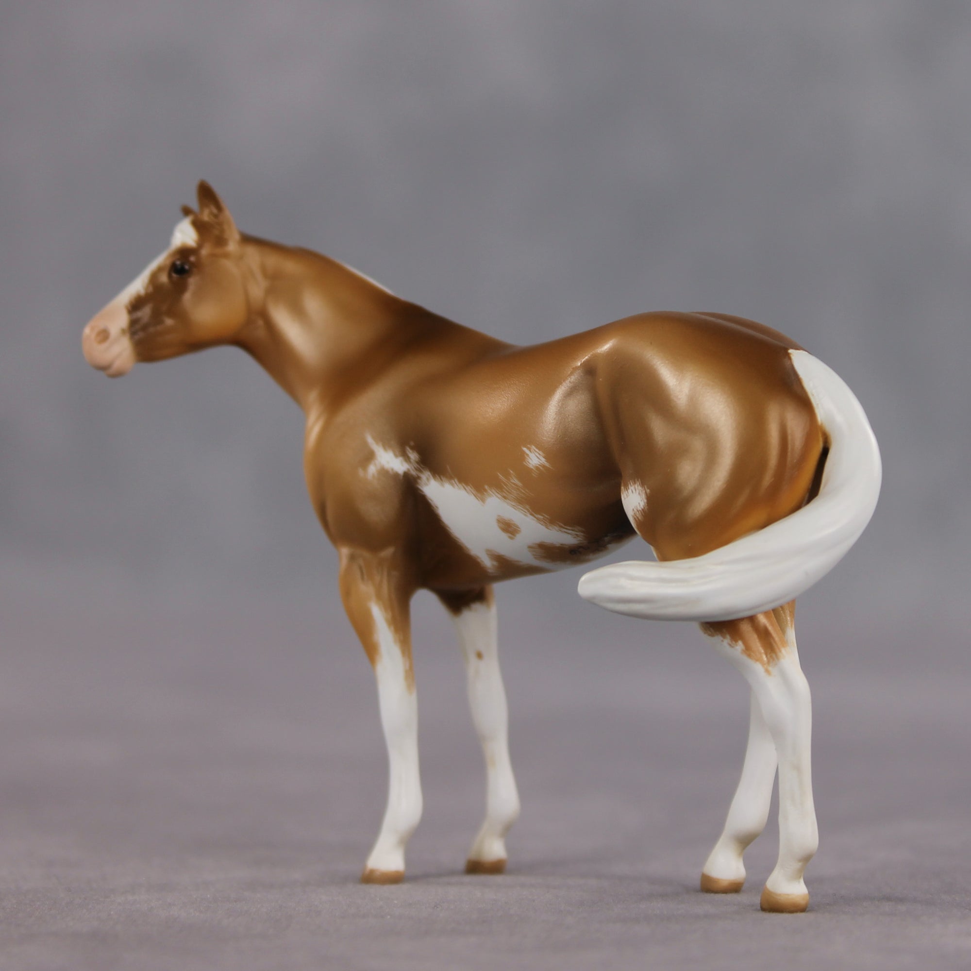 Pecans OOAK FCM Chip Stock Horse by Kristen Cermele EQ26