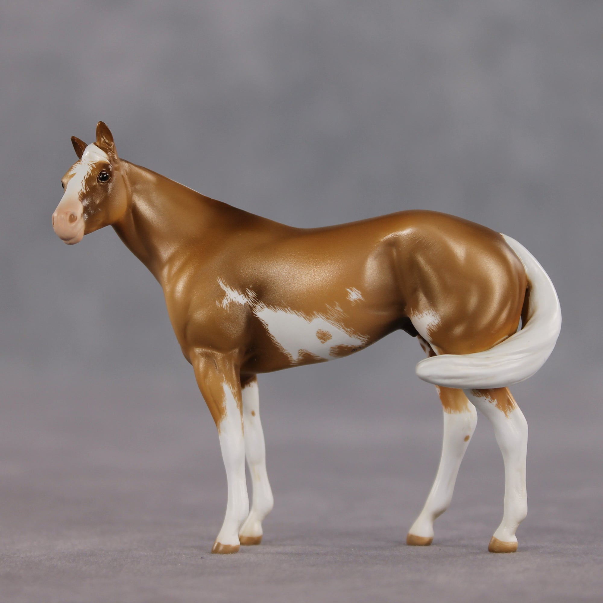 Pecans OOAK FCM Chip Stock Horse by Kristen Cermele EQ26