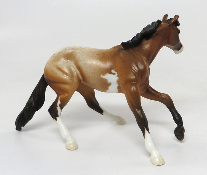 PEPPERMINT PATTY &amp; RERUN-LE-6 DARLING ROAN CUTTING CHIP WITH RED STEER 8/26