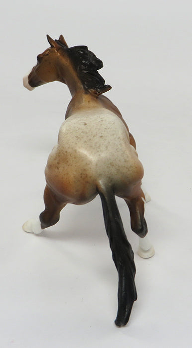 PEPPERMINT PATTY &amp; RERUN-LE-6 DARLING ROAN CUTTING CHIP WITH RED STEER 8/26