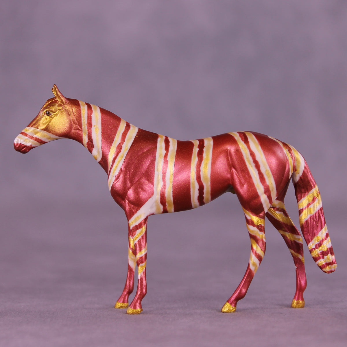 Peppermint Winter OOAK Chip Thoroughbred  by Anna Rieck HS25