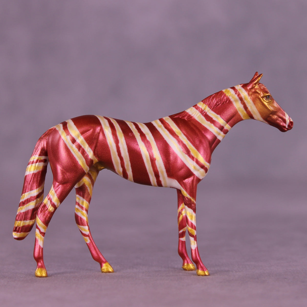 Peppermint Winter OOAK Chip Thoroughbred  by Anna Rieck HS25