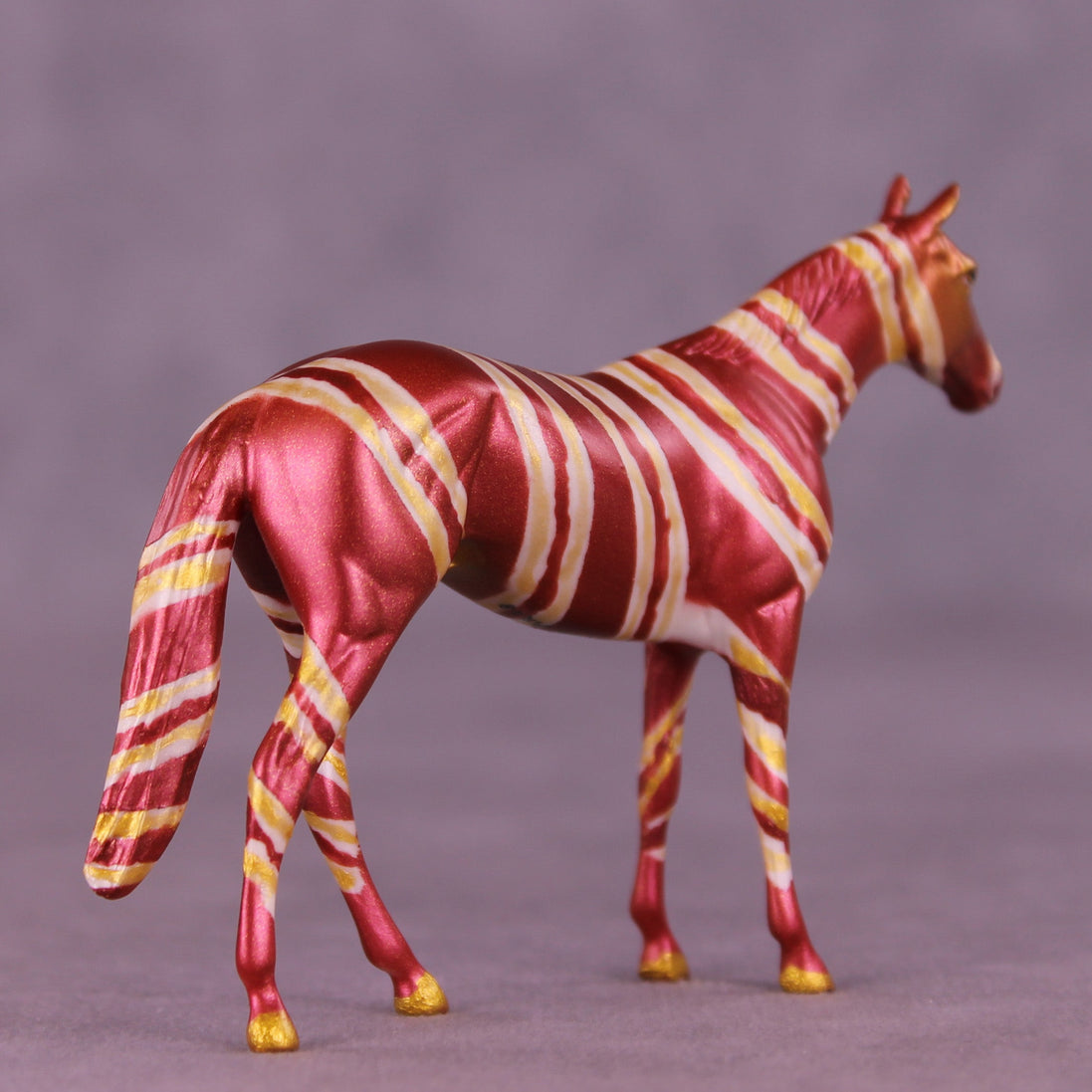 Peppermint Winter OOAK Chip Thoroughbred  by Anna Rieck HS25