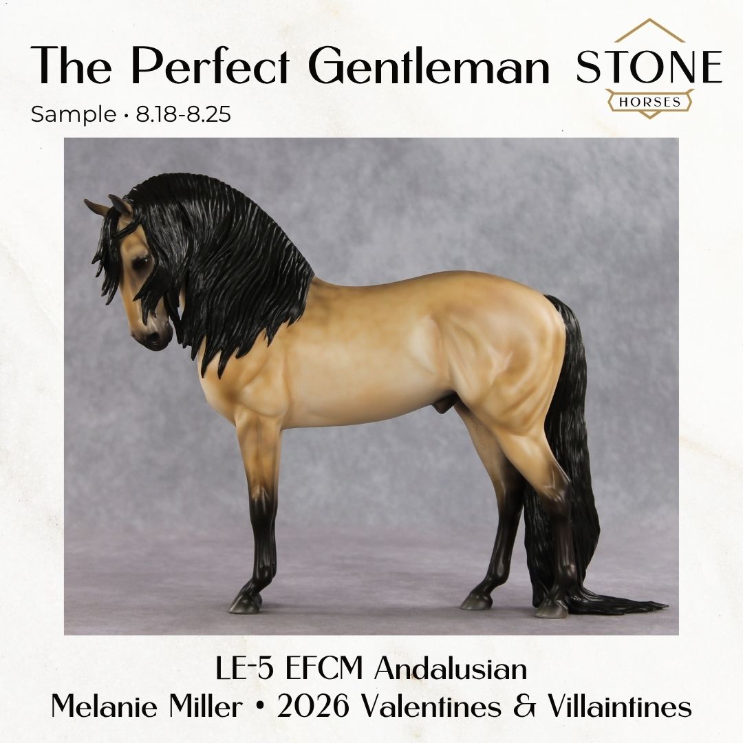 SAMPLE The Perfect Gentleman LE-5 EFCM Andalusian by Melanie Miller SS0826