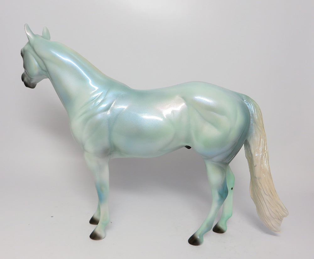 PERIWINKLE~OOAK GLOSSED BLUE ISH UNICORN EQ 2017