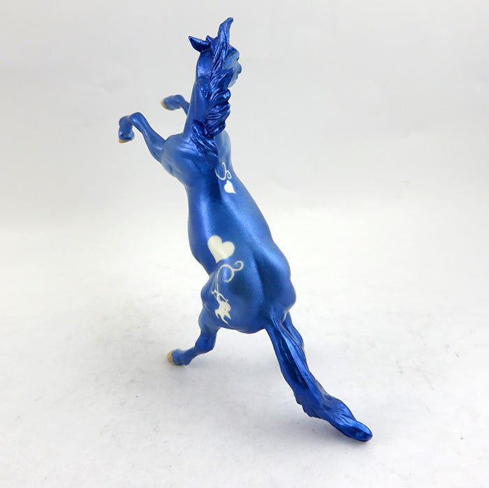 PERIWINKLE-OOAK VALENTINE REARING CHIP DECORATOR 2/5