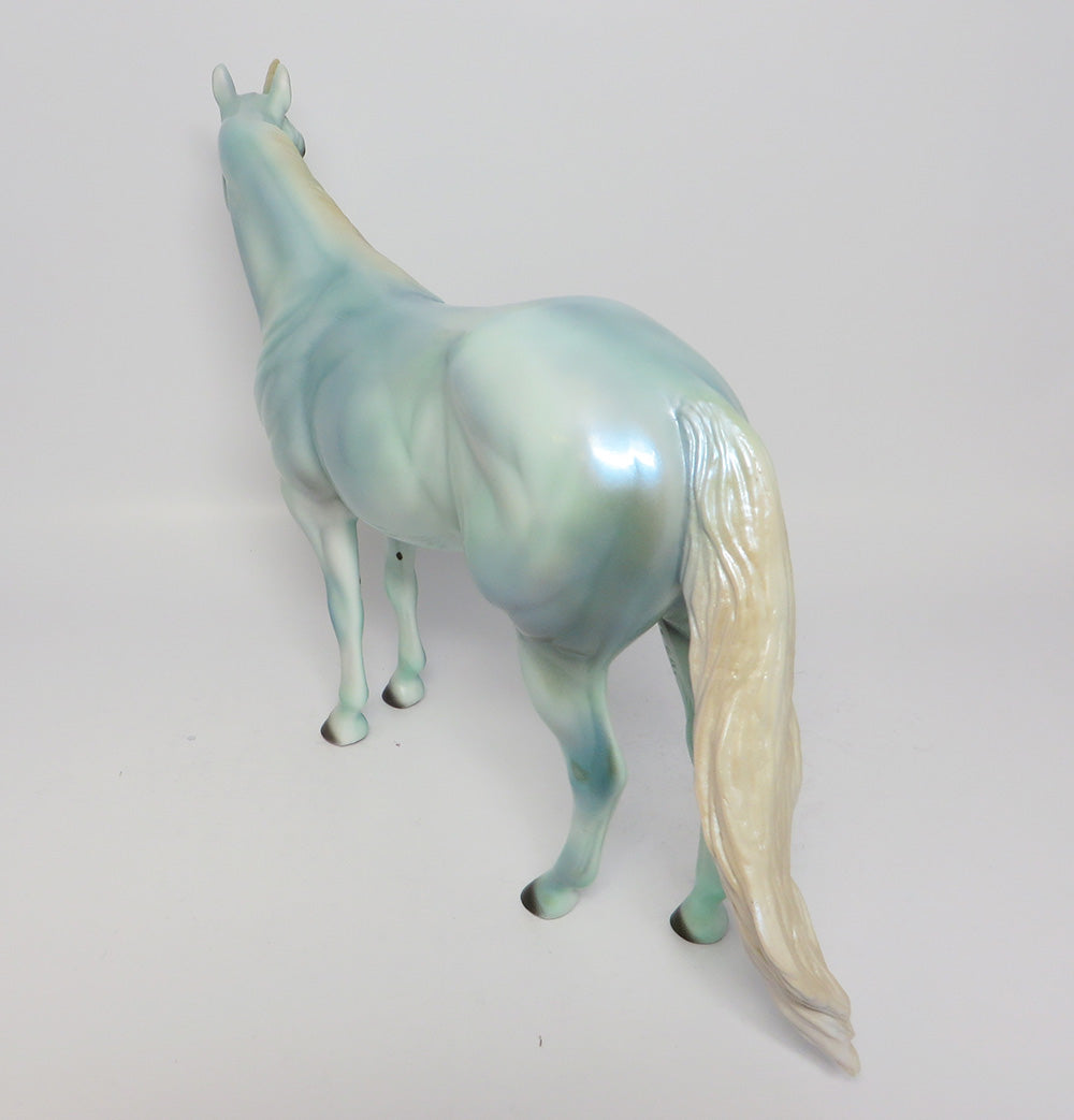 PERIWINKLE~OOAK GLOSSED BLUE ISH UNICORN EQ 2017