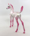 PINK STAR-UNICORN DECORATOR FOAL MODEL HORSE 2/6
