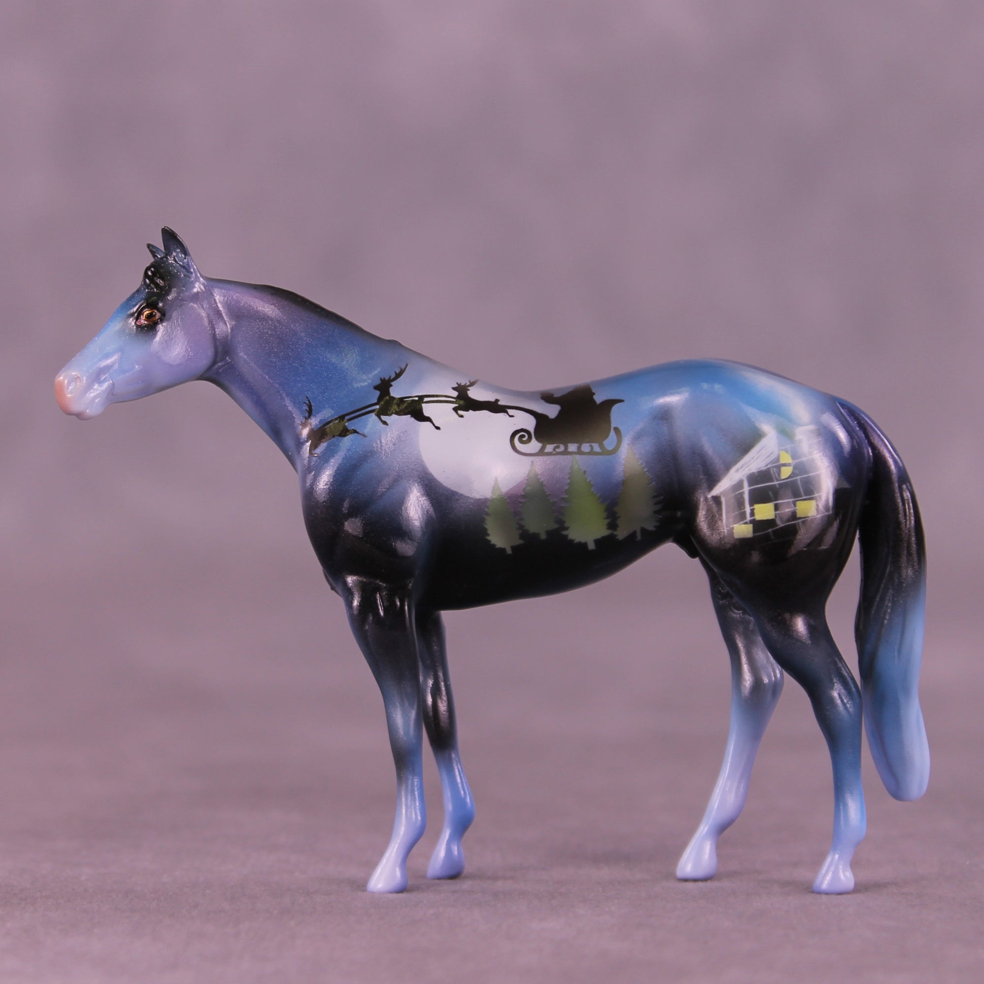 Pip Sugarplum OOAK Chip Stock Horse by Enrique Duarte HS25