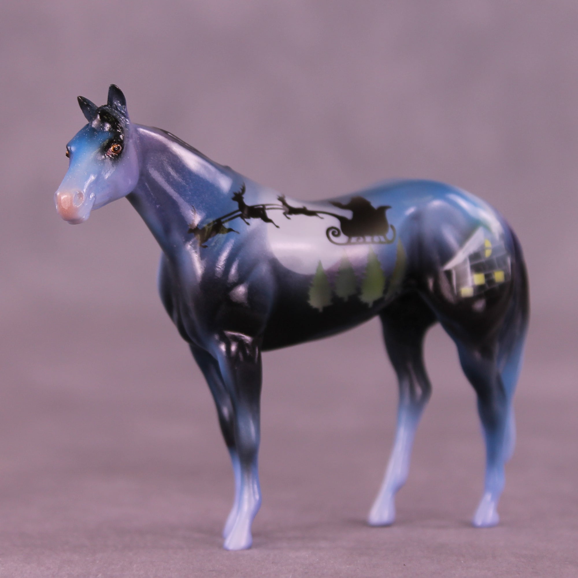Pip Sugarplum OOAK Chip Stock Horse by Enrique Duarte HS25