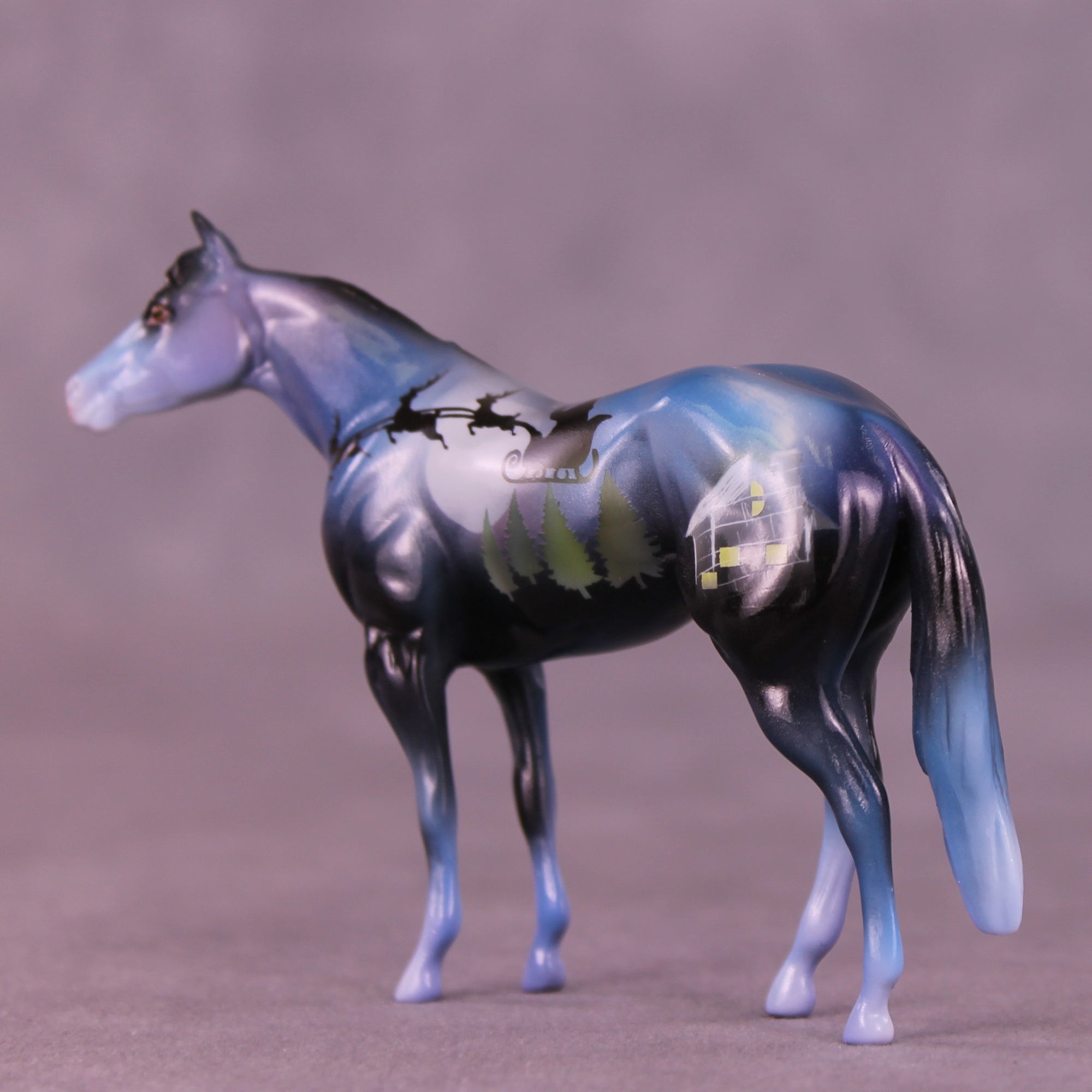 Pip Sugarplum OOAK Chip Stock Horse by Enrique Duarte HS25