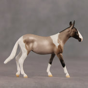 Plane Ticket OOAK Chip Mule by Ellen Robbins SHCF26