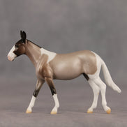 Plane Ticket OOAK Chip Mule by Ellen Robbins SHCF26